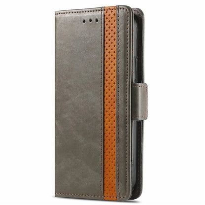 CASENEO 002 Series For Motorola Edge 50 Ultra 5G / Moto X50 Ultra 5G Case Splicing Leather Wallet Phone Cover