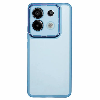 DKSM Series For Xiaomi Poco X6 5G  /  Redmi Note 13 Pro 5G Case Electroplated Camera Frame TPU Phone Cover