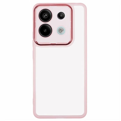 DKSM Series For Xiaomi Poco X6 5G  /  Redmi Note 13 Pro 5G Case Electroplated Camera Frame TPU Phone Cover