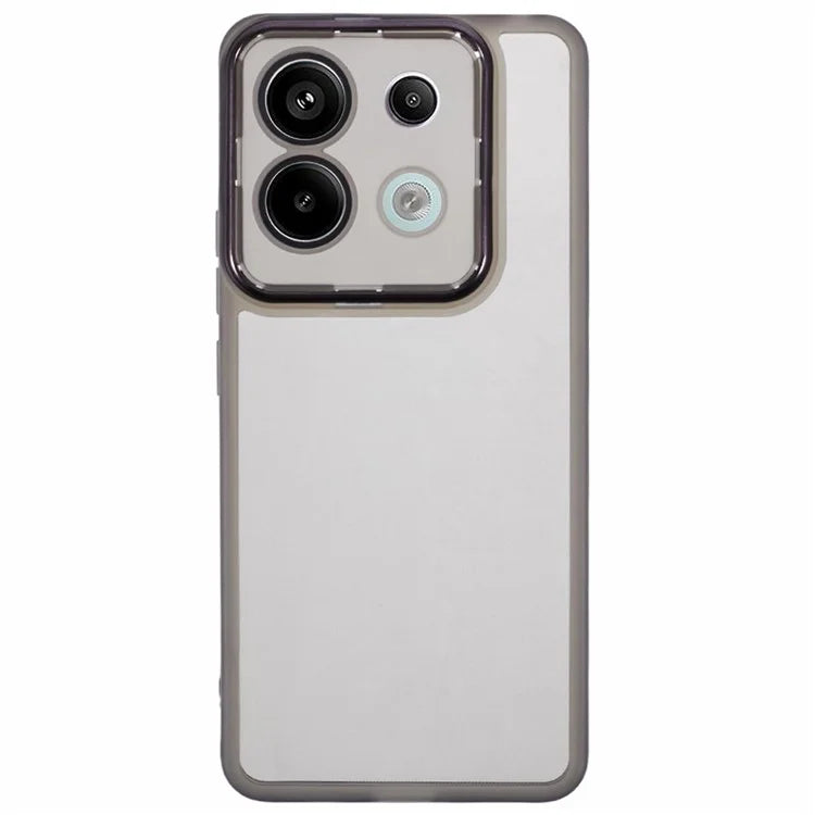 DKSM Series For Xiaomi Poco X6 5G  /  Redmi Note 13 Pro 5G Case Electroplated Camera Frame TPU Phone Cover