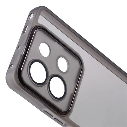 DKSM Series For Xiaomi Poco X6 5G  /  Redmi Note 13 Pro 5G Case Electroplated Camera Frame TPU Phone Cover