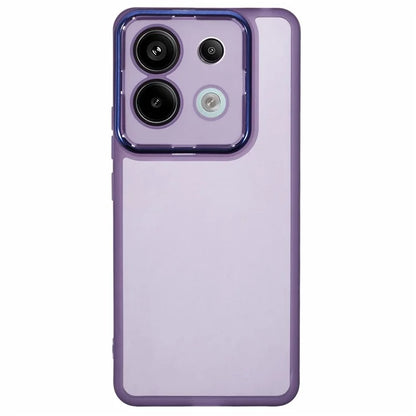 DKSM Series For Xiaomi Poco X6 5G  /  Redmi Note 13 Pro 5G Case Electroplated Camera Frame TPU Phone Cover