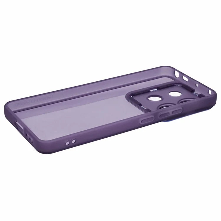 DKSM Series For Xiaomi Poco X6 5G  /  Redmi Note 13 Pro 5G Case Electroplated Camera Frame TPU Phone Cover
