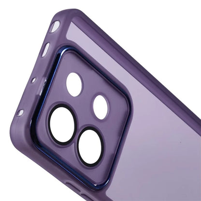 DKSM Series For Xiaomi Poco X6 5G  /  Redmi Note 13 Pro 5G Case Electroplated Camera Frame TPU Phone Cover