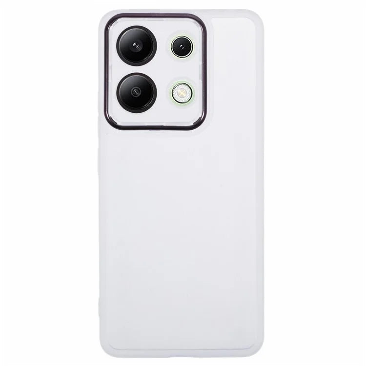 DKSM Series For Xiaomi Redmi Note 13 4G Case Electroplated Camera Frame TPU Phone Cover