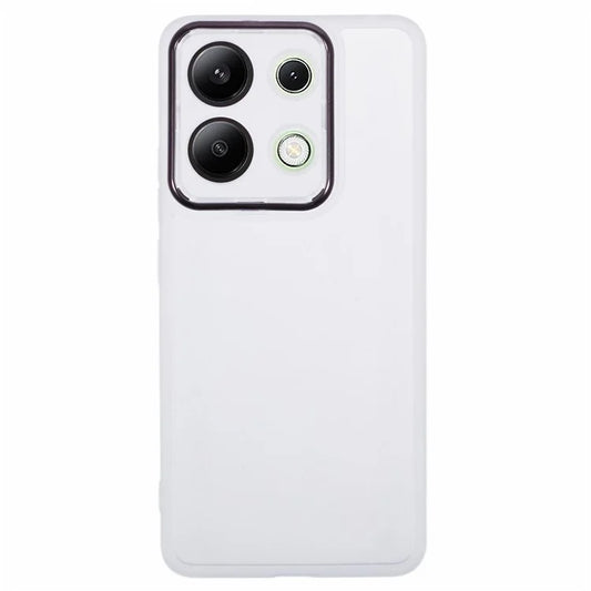 DKSM Series For Xiaomi Redmi Note 13 4G Case Electroplated Camera Frame TPU Phone Cover