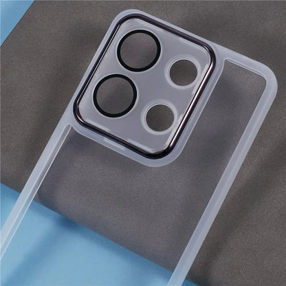 DKSM Series For Xiaomi Redmi Note 13 4G Case Electroplated Camera Frame TPU Phone Cover