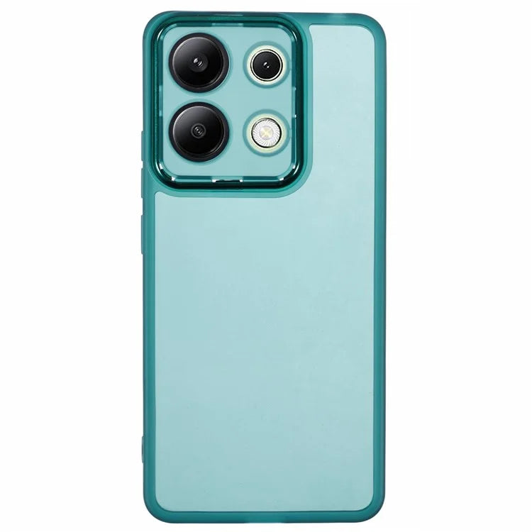 DKSM Series For Xiaomi Redmi Note 13 4G Case Electroplated Camera Frame TPU Phone Cover
