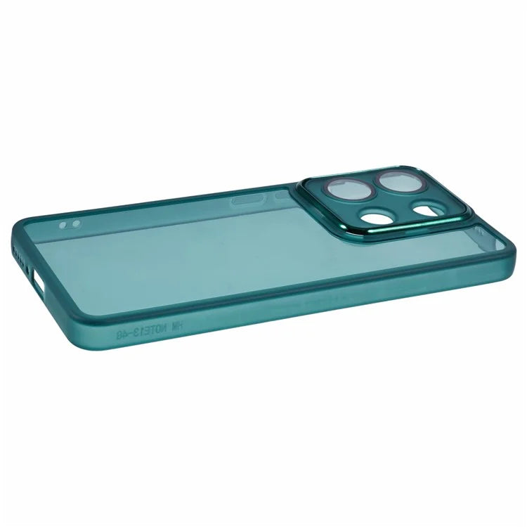 DKSM Series For Xiaomi Redmi Note 13 4G Case Electroplated Camera Frame TPU Phone Cover