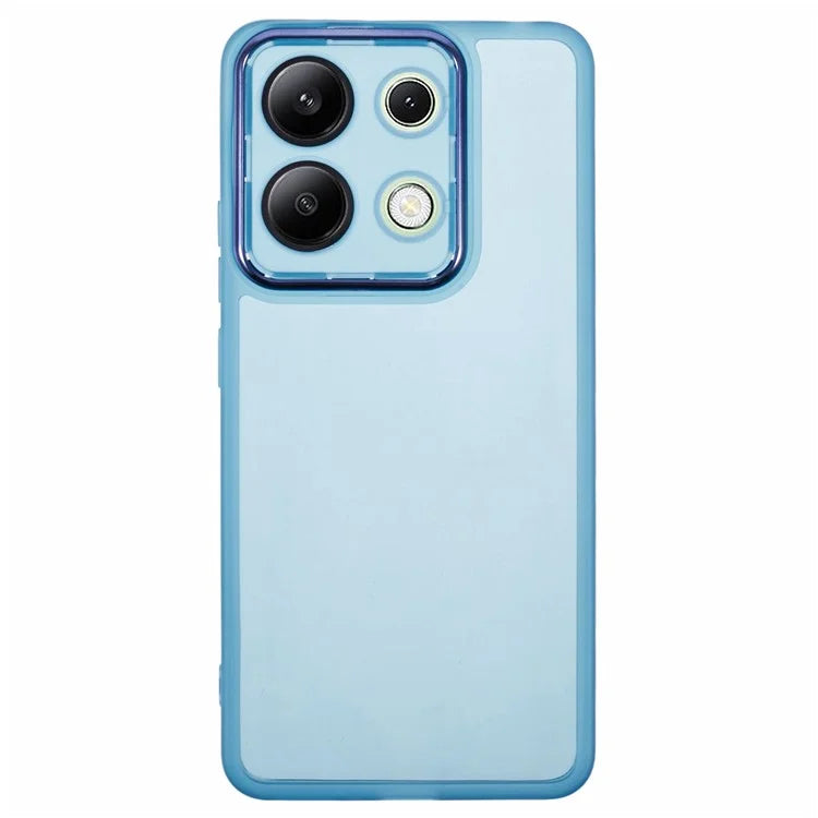 DKSM Series For Xiaomi Redmi Note 13 4G Case Electroplated Camera Frame TPU Phone Cover