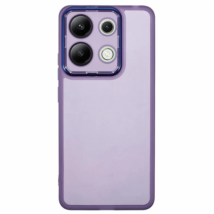 DKSM Series For Xiaomi Redmi Note 13 4G Case Electroplated Camera Frame TPU Phone Cover
