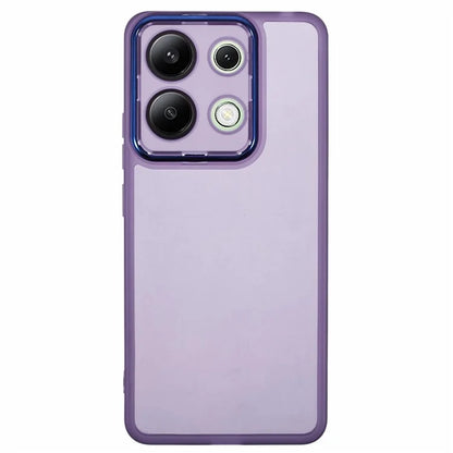 DKSM Series For Xiaomi Redmi Note 13 4G Case Electroplated Camera Frame TPU Phone Cover