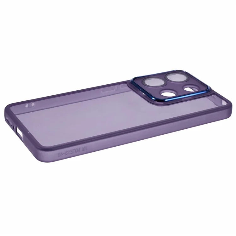 DKSM Series For Xiaomi Redmi Note 13 4G Case Electroplated Camera Frame TPU Phone Cover