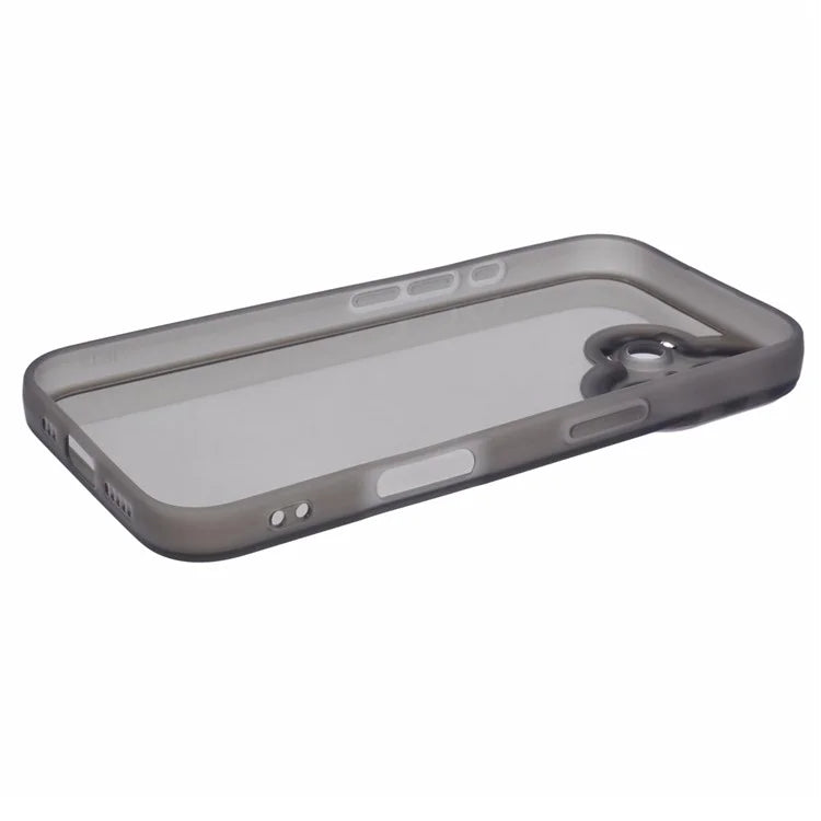 DKSM Series For iPhone 16 Case Electroplated Camera Frame TPU Phone Cover