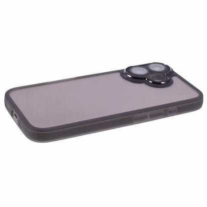 DKSM Series For iPhone 16 Case Electroplated Camera Frame TPU Phone Cover