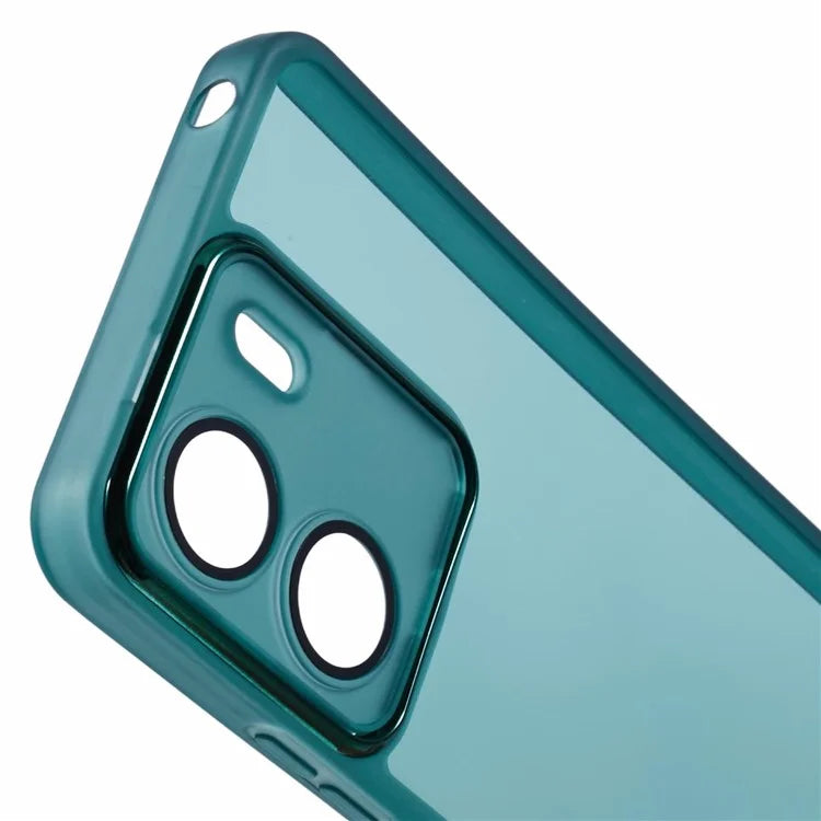 DKSM Series For Xiaomi Poco C65 4G  /  Poco C65 4G Case Electroplated Camera Frame TPU Phone Cover