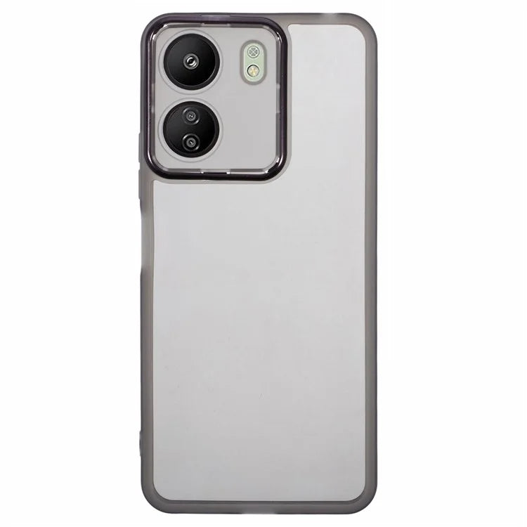 DKSM Series For Xiaomi Poco C65 4G  /  Poco C65 4G Case Electroplated Camera Frame TPU Phone Cover