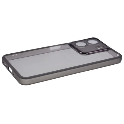 DKSM Series For Xiaomi Poco C65 4G  /  Poco C65 4G Case Electroplated Camera Frame TPU Phone Cover