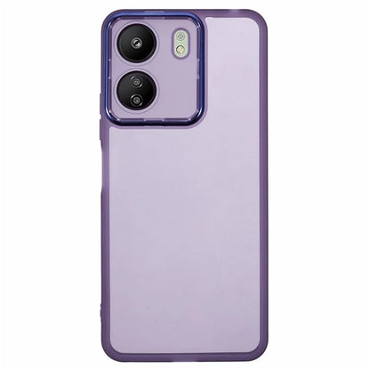 DKSM Series For Xiaomi Poco C65 4G  /  Poco C65 4G Case Electroplated Camera Frame TPU Phone Cover