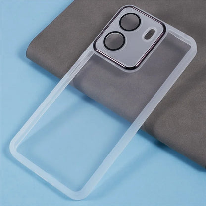 DKSM Series For Xiaomi Poco C65 4G  /  Poco C65 4G Case Electroplated Camera Frame TPU Phone Cover