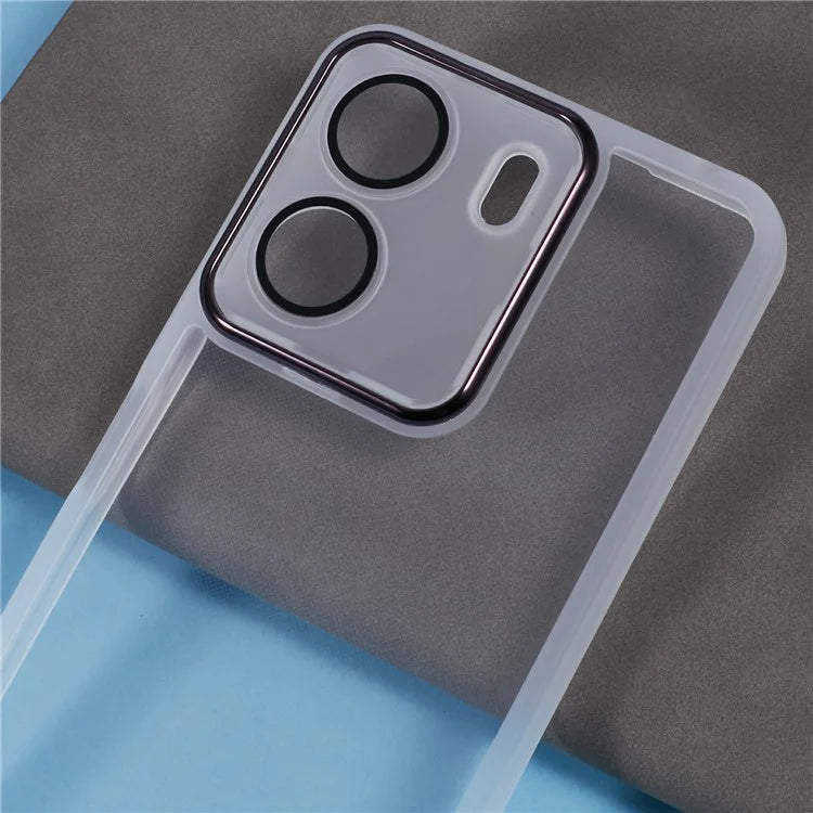 DKSM Series For Xiaomi Poco C65 4G  /  Poco C65 4G Case Electroplated Camera Frame TPU Phone Cover