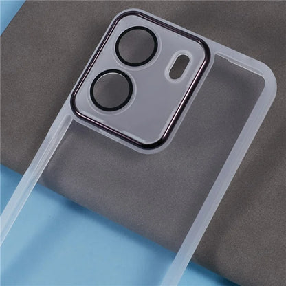 DKSM Series For Xiaomi Poco C65 4G  /  Poco C65 4G Case Electroplated Camera Frame TPU Phone Cover