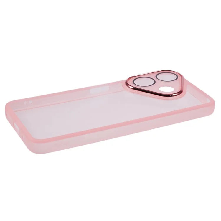 DKSM Series For Xiaomi Redmi 13 5G  /  13 4G Case Electroplated Camera Frame TPU Phone Cover
