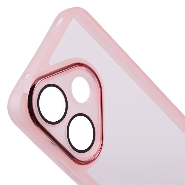 DKSM Series For Xiaomi Redmi 13 5G  /  13 4G Case Electroplated Camera Frame TPU Phone Cover