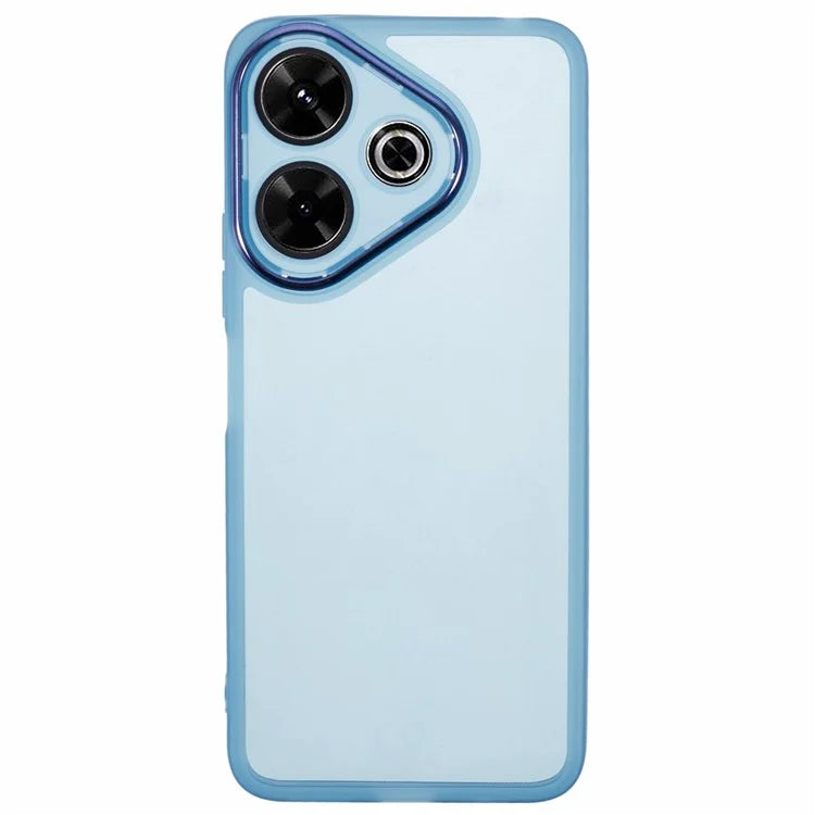DKSM Series For Xiaomi Redmi 13 5G  /  13 4G Case Electroplated Camera Frame TPU Phone Cover