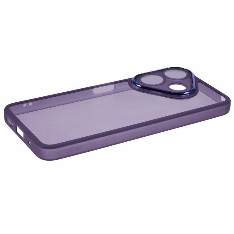 DKSM Series For Xiaomi Redmi 13 5G  /  13 4G Case Electroplated Camera Frame TPU Phone Cover
