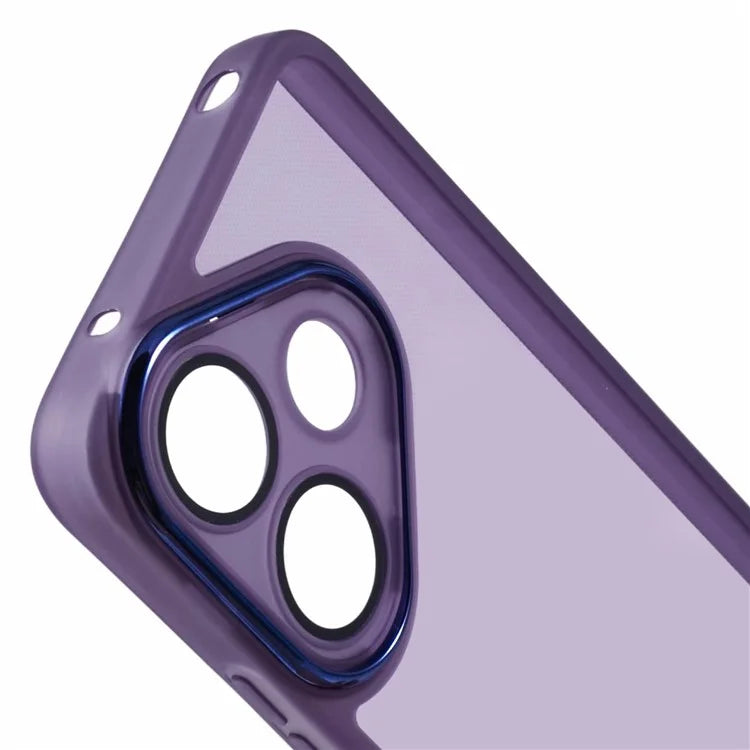 DKSM Series For Xiaomi Redmi 13 5G  /  13 4G Case Electroplated Camera Frame TPU Phone Cover
