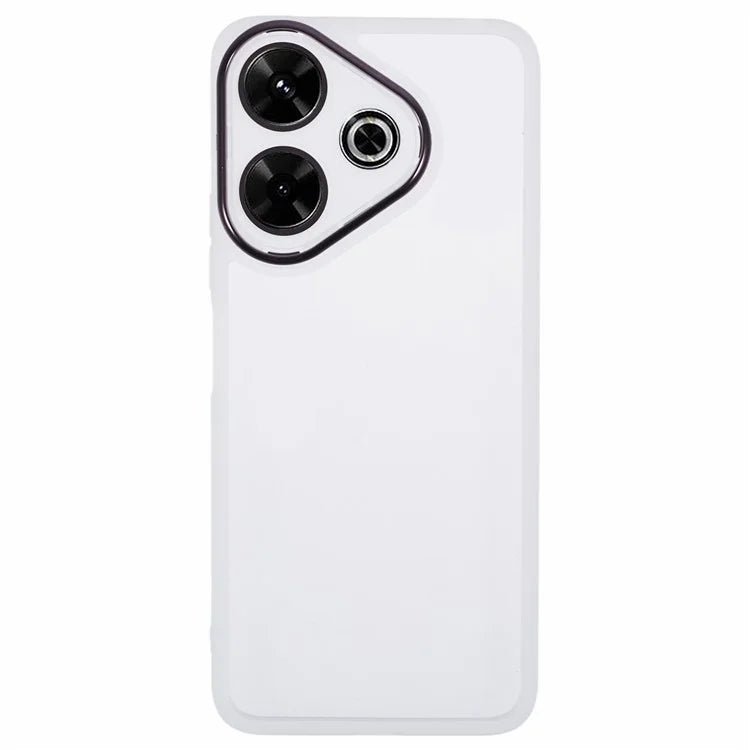 DKSM Series For Xiaomi Redmi 13 5G  /  13 4G Case Electroplated Camera Frame TPU Phone Cover