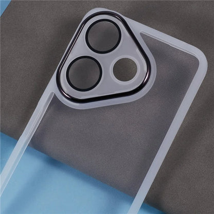 DKSM Series For Xiaomi Redmi 13 5G  /  13 4G Case Electroplated Camera Frame TPU Phone Cover