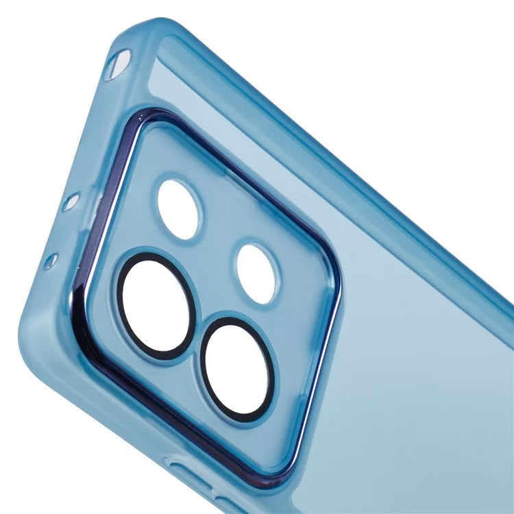 DKSM Series For Xiaomi Redmi Note 13 5G Case Electroplated Camera Frame TPU Phone Cover