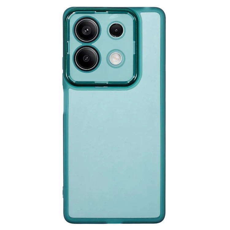 DKSM Series For Xiaomi Redmi Note 13 5G Case Electroplated Camera Frame TPU Phone Cover