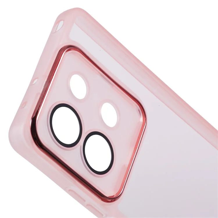 DKSM Series For Xiaomi Redmi Note 13 5G Case Electroplated Camera Frame TPU Phone Cover