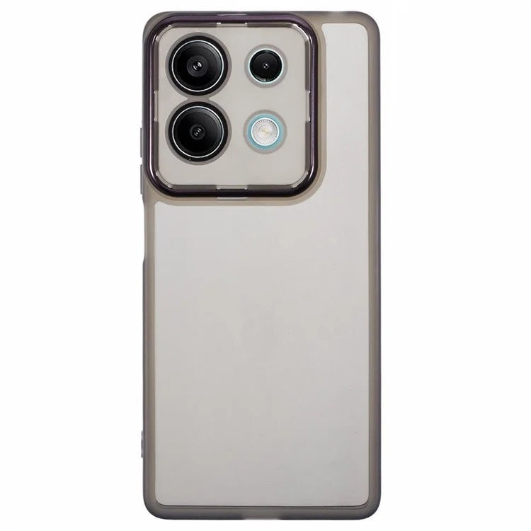 DKSM Series For Xiaomi Redmi Note 13 5G Case Electroplated Camera Frame TPU Phone Cover
