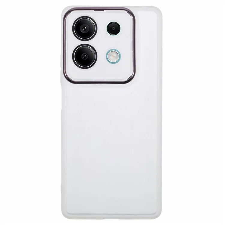 DKSM Series For Xiaomi Redmi Note 13 5G Case Electroplated Camera Frame TPU Phone Cover