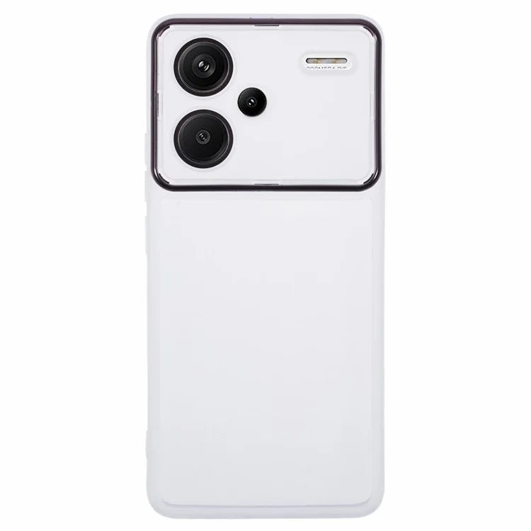 DKSM Series For Xiaomi Redmi Note 13 Pro+ 5G Case Electroplated Camera Frame TPU Phone Cover