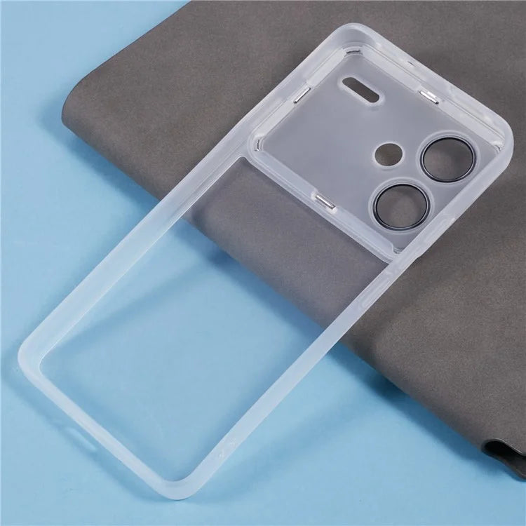 DKSM Series For Xiaomi Redmi Note 13 Pro+ 5G Case Electroplated Camera Frame TPU Phone Cover