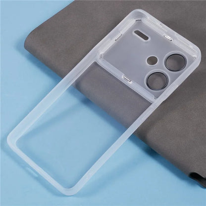 DKSM Series For Xiaomi Redmi Note 13 Pro+ 5G Case Electroplated Camera Frame TPU Phone Cover