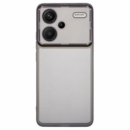 DKSM Series For Xiaomi Redmi Note 13 Pro+ 5G Case Electroplated Camera Frame TPU Phone Cover