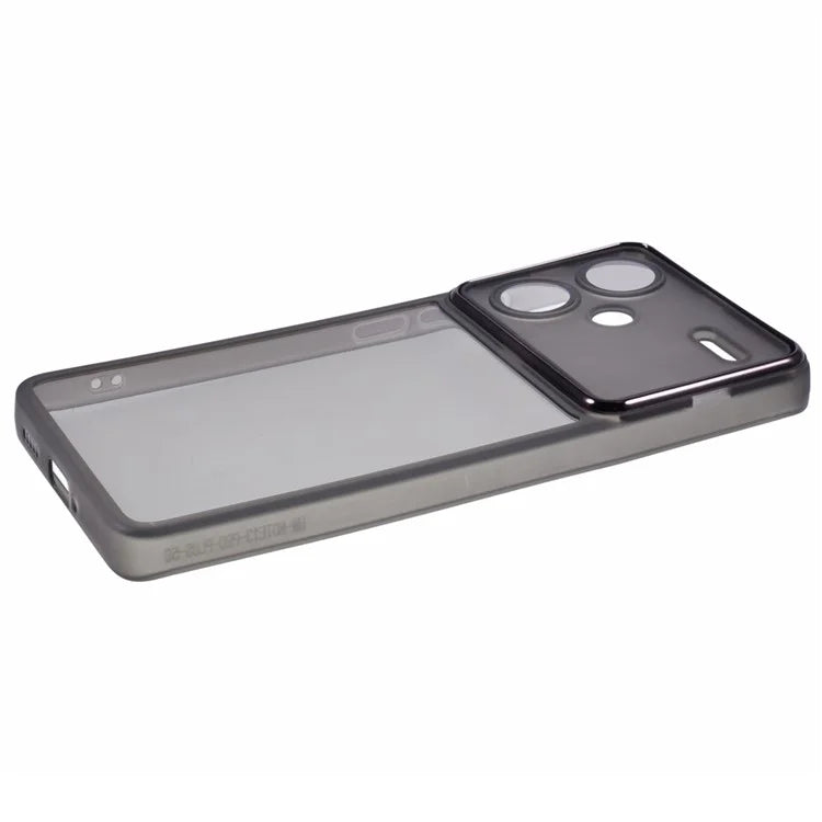 DKSM Series For Xiaomi Redmi Note 13 Pro+ 5G Case Electroplated Camera Frame TPU Phone Cover