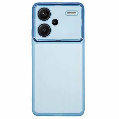 DKSM Series For Xiaomi Redmi Note 13 Pro+ 5G Case Electroplated Camera Frame TPU Phone Cover