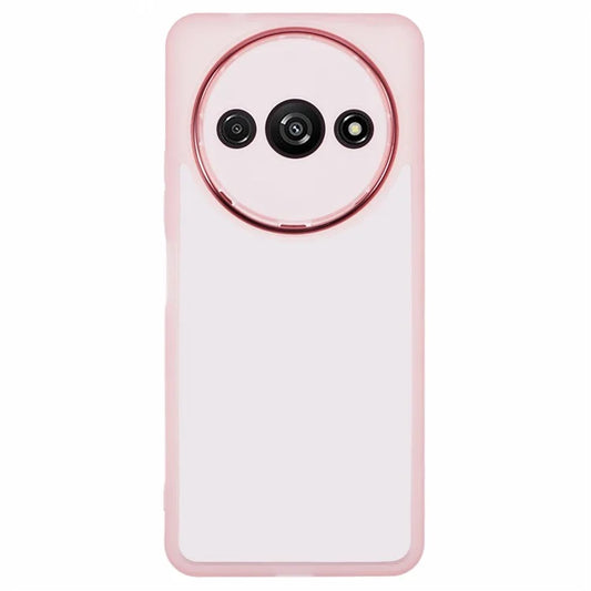 DKSM Series For Xiaomi Poco C61 4G  /  Redmi A3 4G Case Electroplated Camera Frame TPU Phone Cover