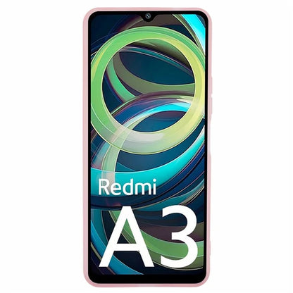 DKSM Series For Xiaomi Poco C61 4G  /  Redmi A3 4G Case Electroplated Camera Frame TPU Phone Cover