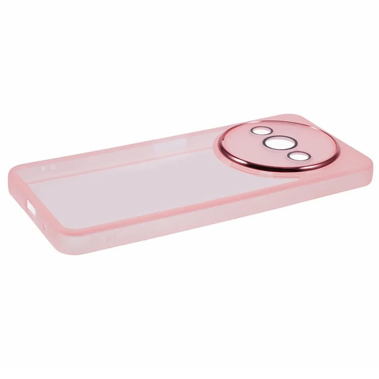 DKSM Series For Xiaomi Poco C61 4G  /  Redmi A3 4G Case Electroplated Camera Frame TPU Phone Cover