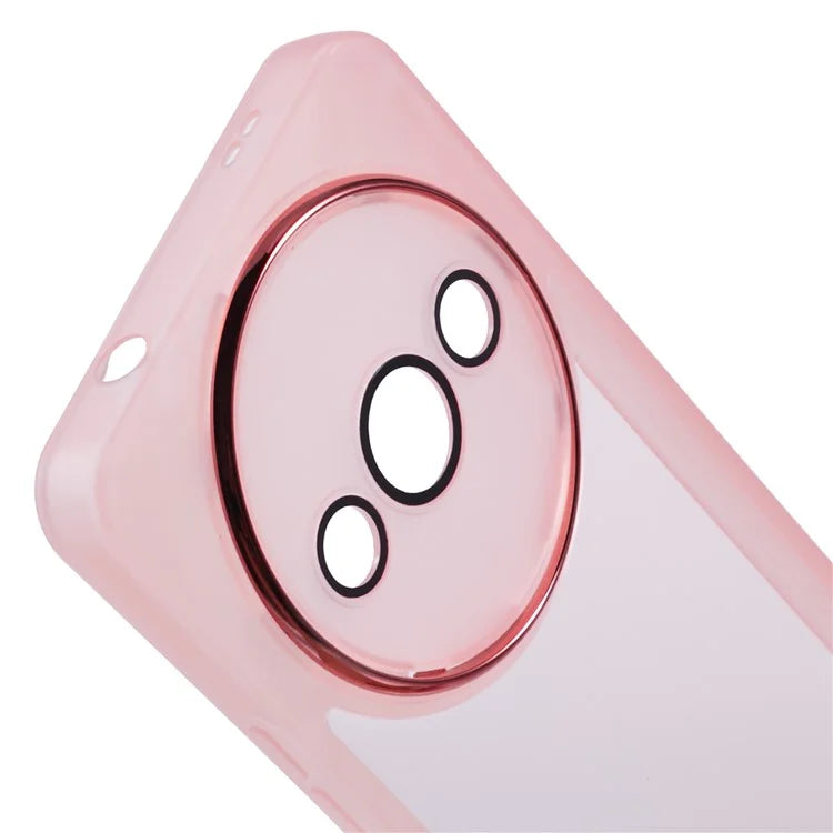 DKSM Series For Xiaomi Poco C61 4G  /  Redmi A3 4G Case Electroplated Camera Frame TPU Phone Cover