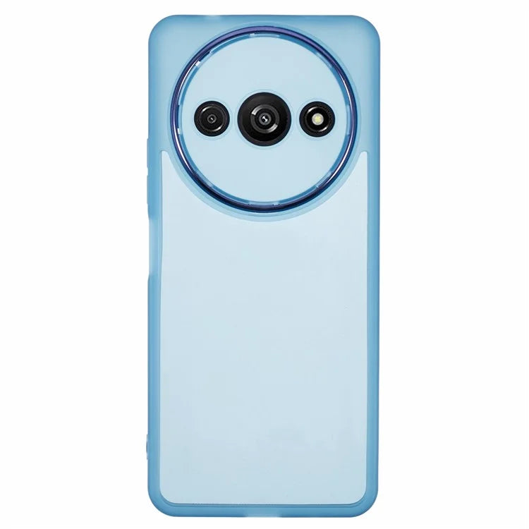 DKSM Series For Xiaomi Poco C61 4G  /  Redmi A3 4G Case Electroplated Camera Frame TPU Phone Cover