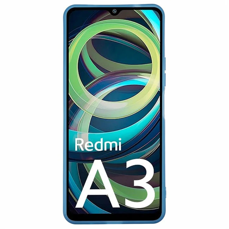 DKSM Series For Xiaomi Poco C61 4G  /  Redmi A3 4G Case Electroplated Camera Frame TPU Phone Cover
